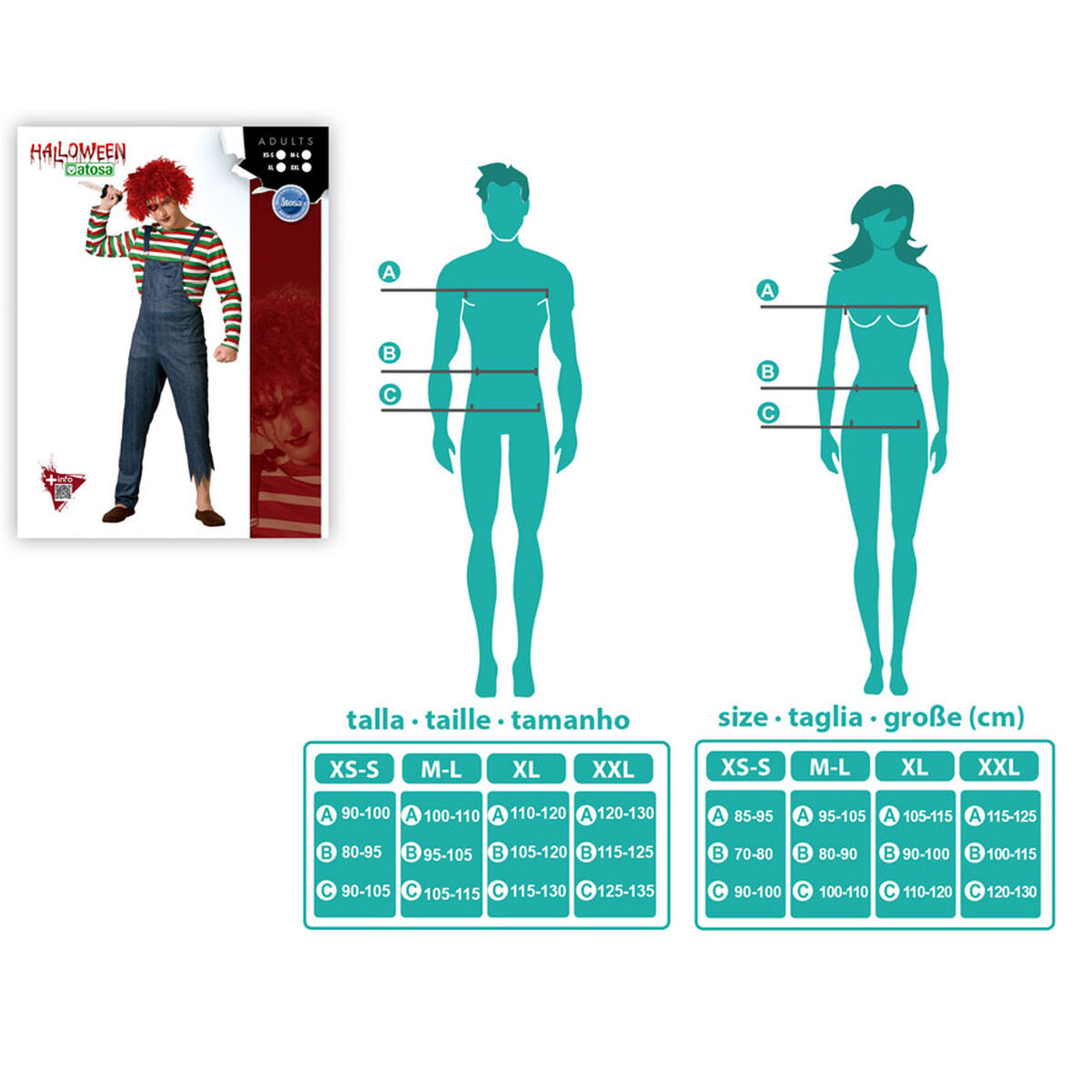 Disfraz para Adultos XS/S