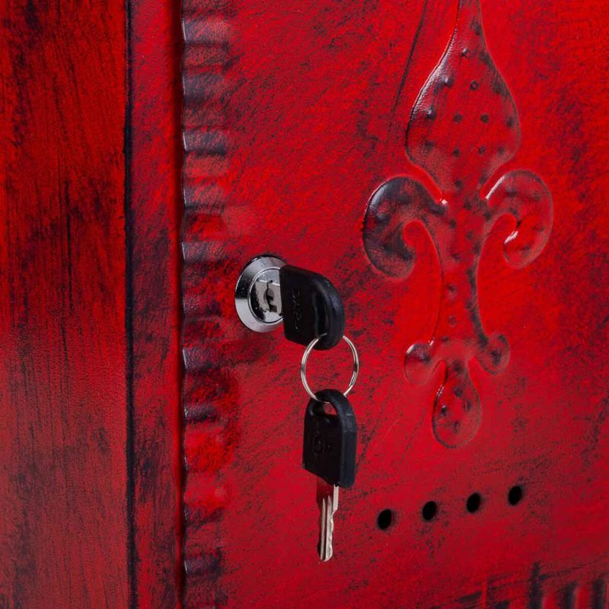 Buzón Alexandra House Living Rojo Hierro 11 x 37 x 27 cm