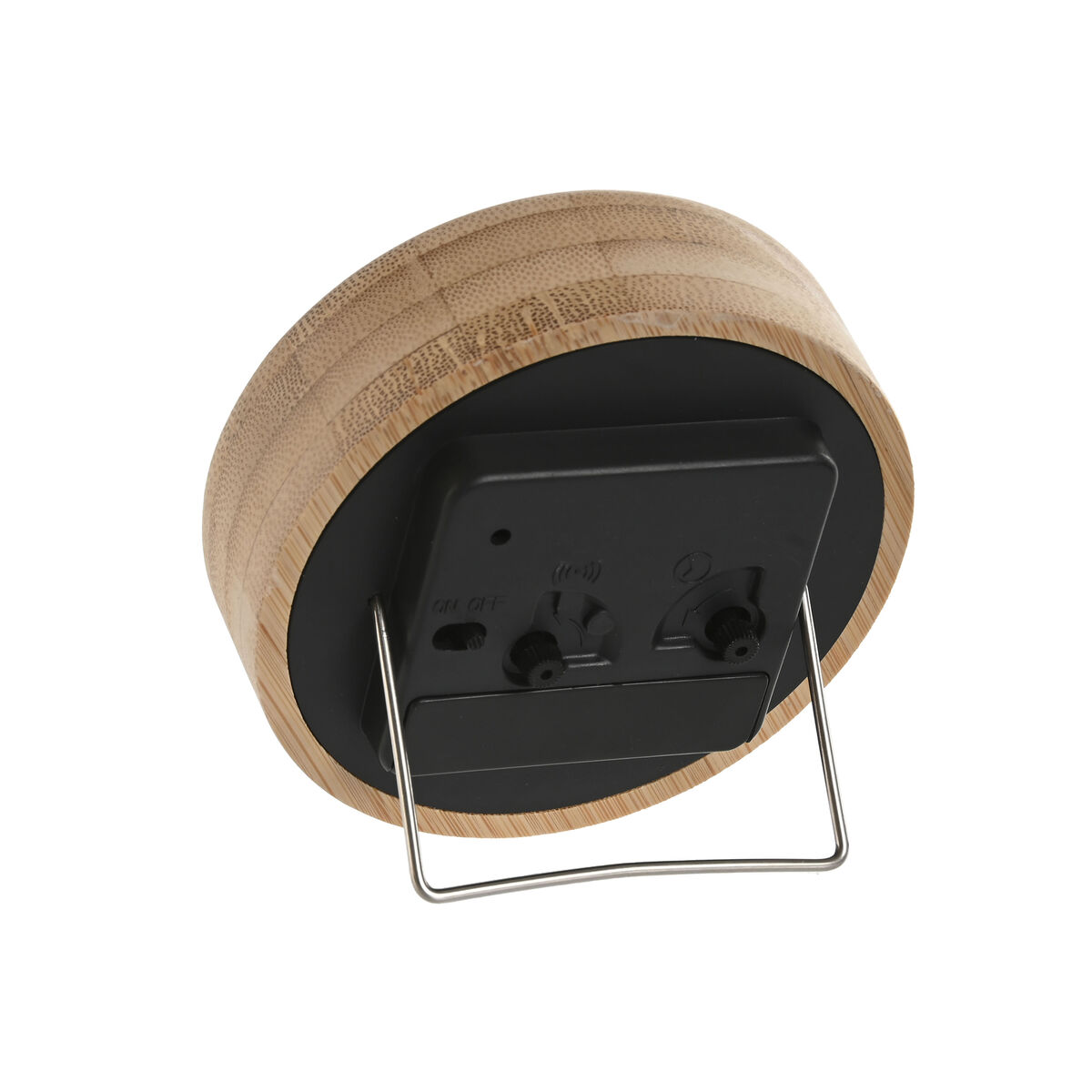 Reloj de Mesa Home ESPRIT Blanco Negro (2 Unidades)