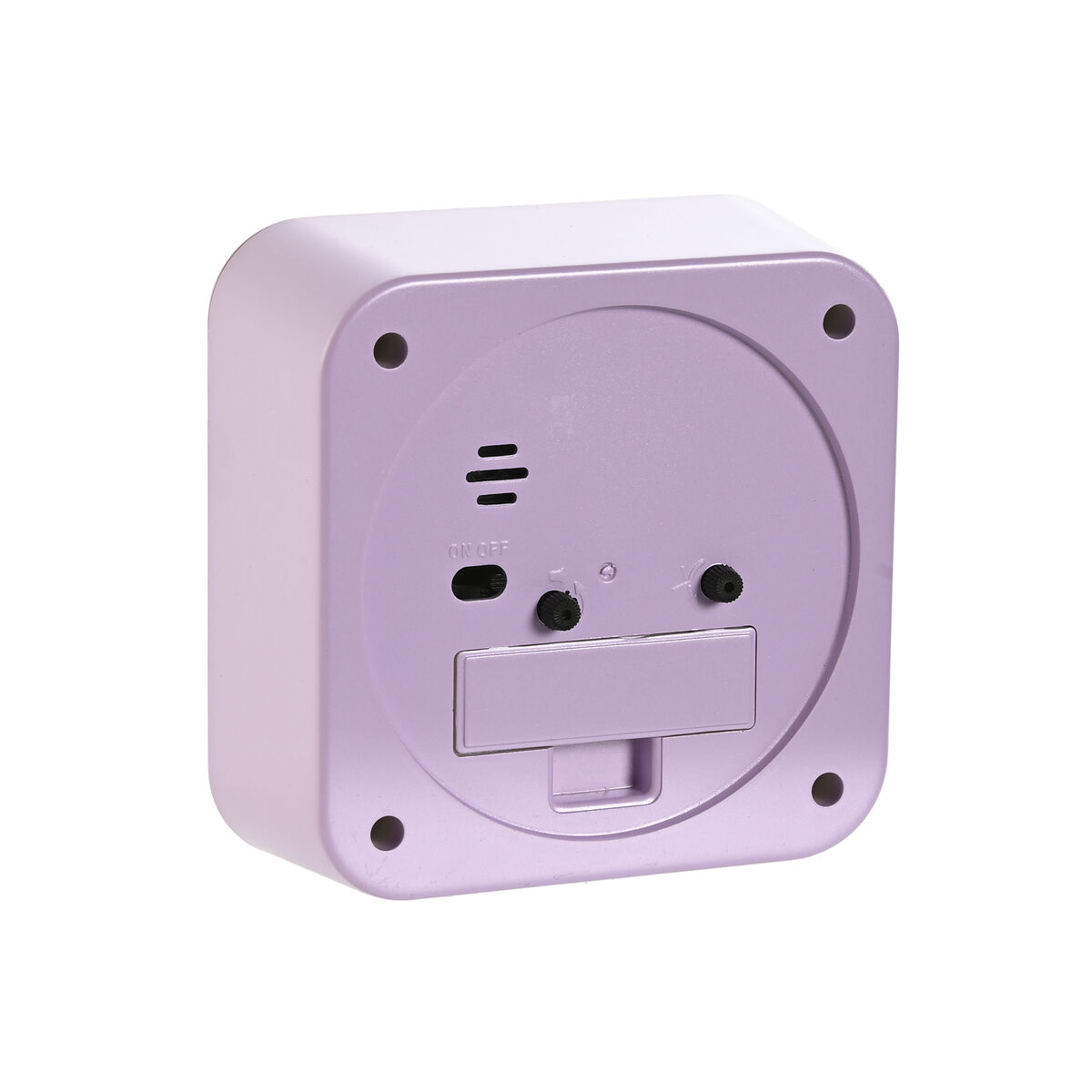 Reloj de Mesa Home ESPRIT Verde Rosa Coral Lila (4 Unidades)