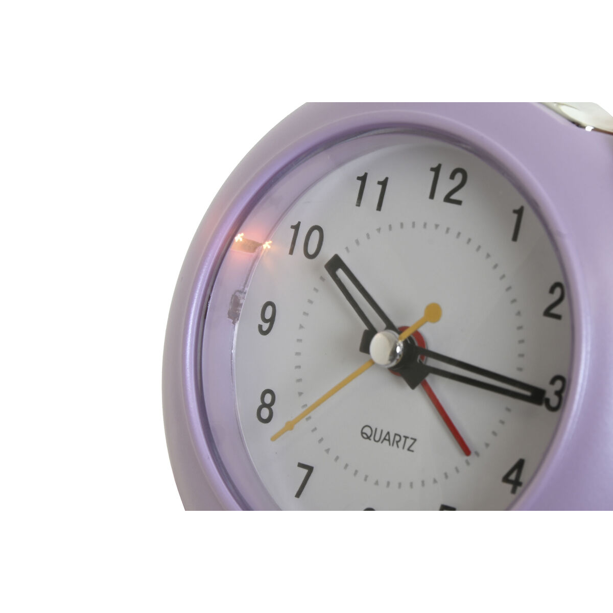 Reloj de Mesa Home ESPRIT Rosa Coral Menta Lila (4 Unidades)