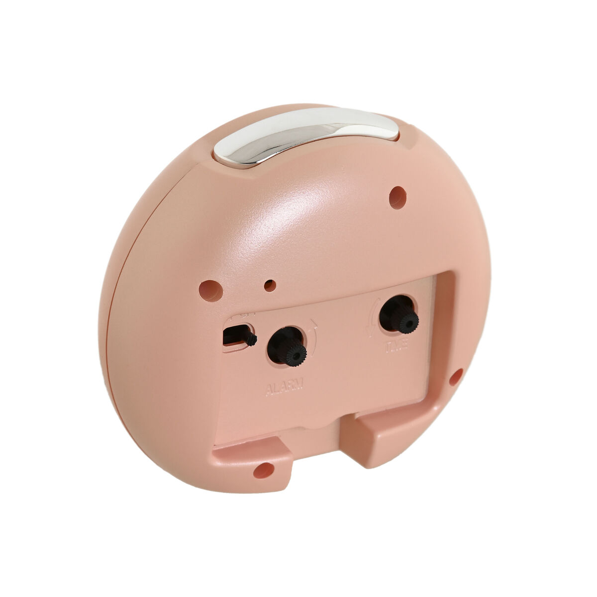 Reloj de Mesa Home ESPRIT Rosa Coral Menta Lila (4 Unidades)