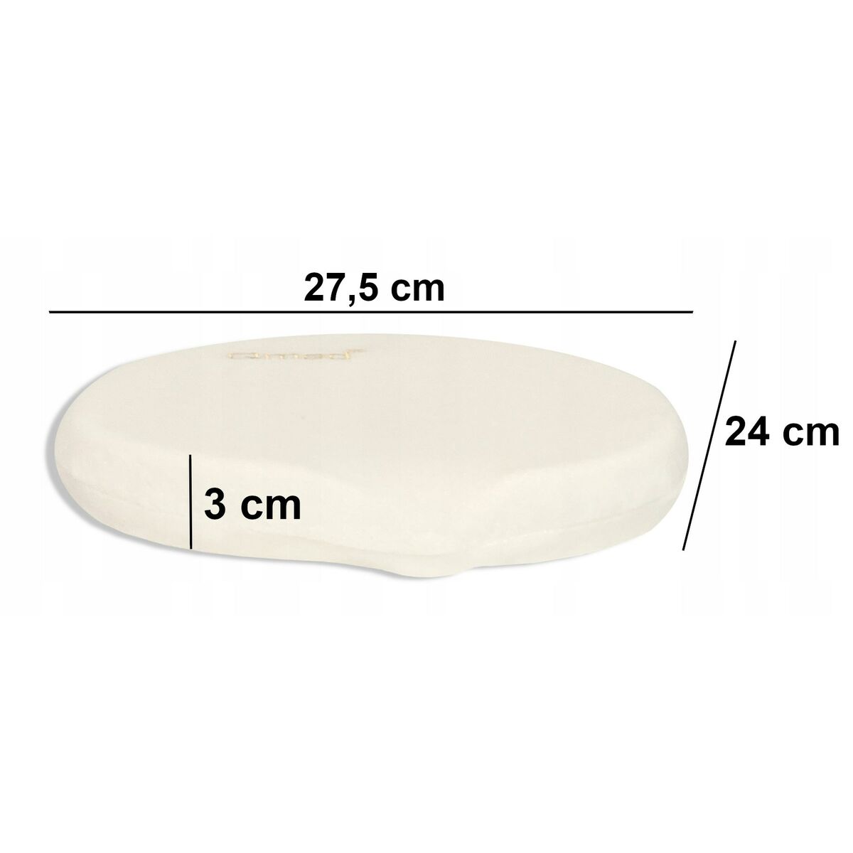 Cojín Ergonómico para Rodillas y Piernas QMED DRQE3C1AAXUXP