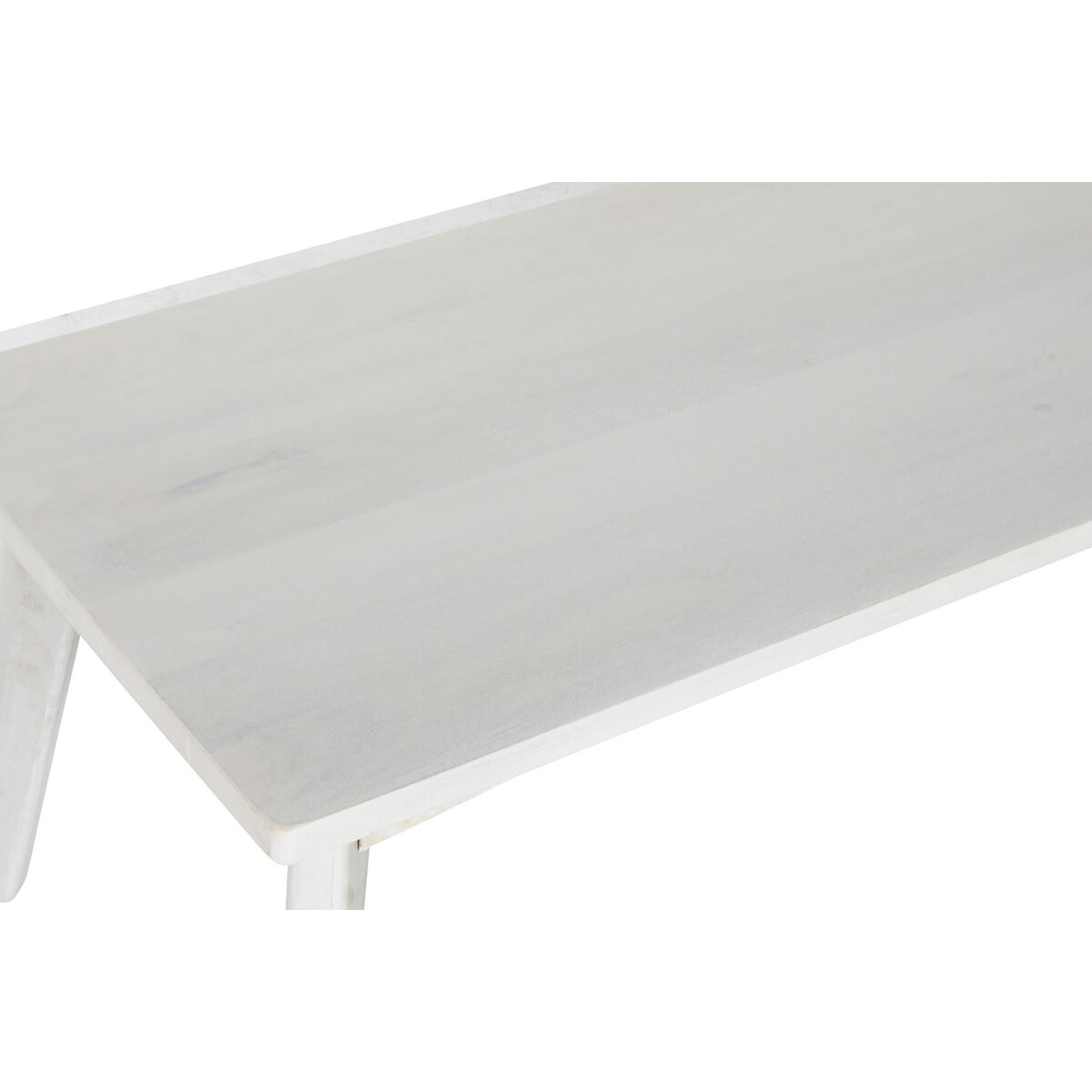 Mesa de Centro Home ESPRIT Blanco Madera de mango 115 x 55 x 45 cm