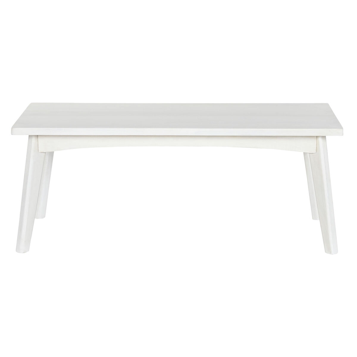 Mesa de Centro Home ESPRIT Blanco Madera de mango 115 x 55 x 45 cm