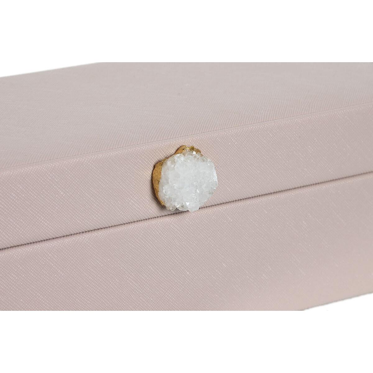 Caja-Joyero Home ESPRIT Rosa claro 28,5 x 12,5 x 5,5 cm