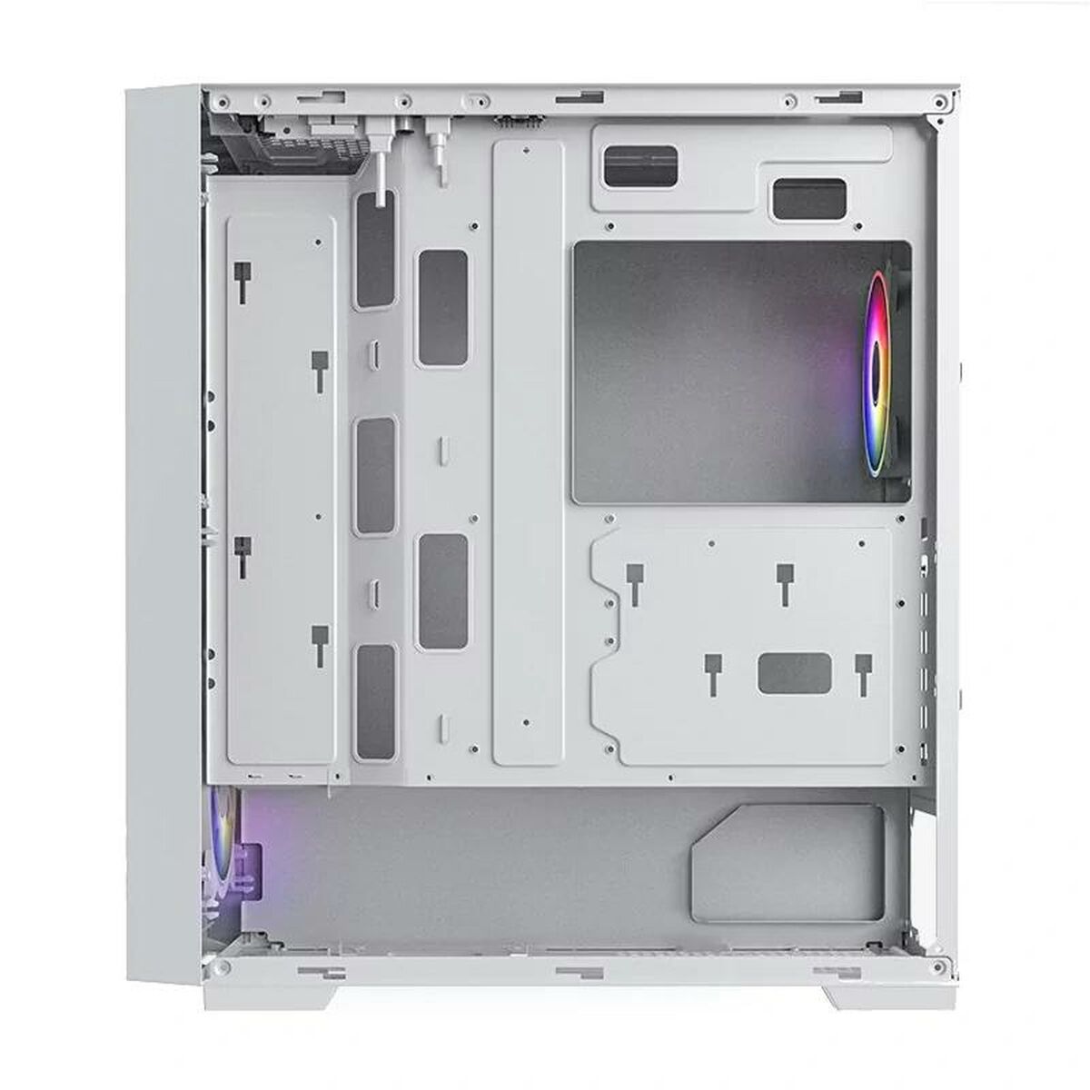 Caja Semitorre ATX Hiditec E-ATX H2 AIR ARGB Blanco