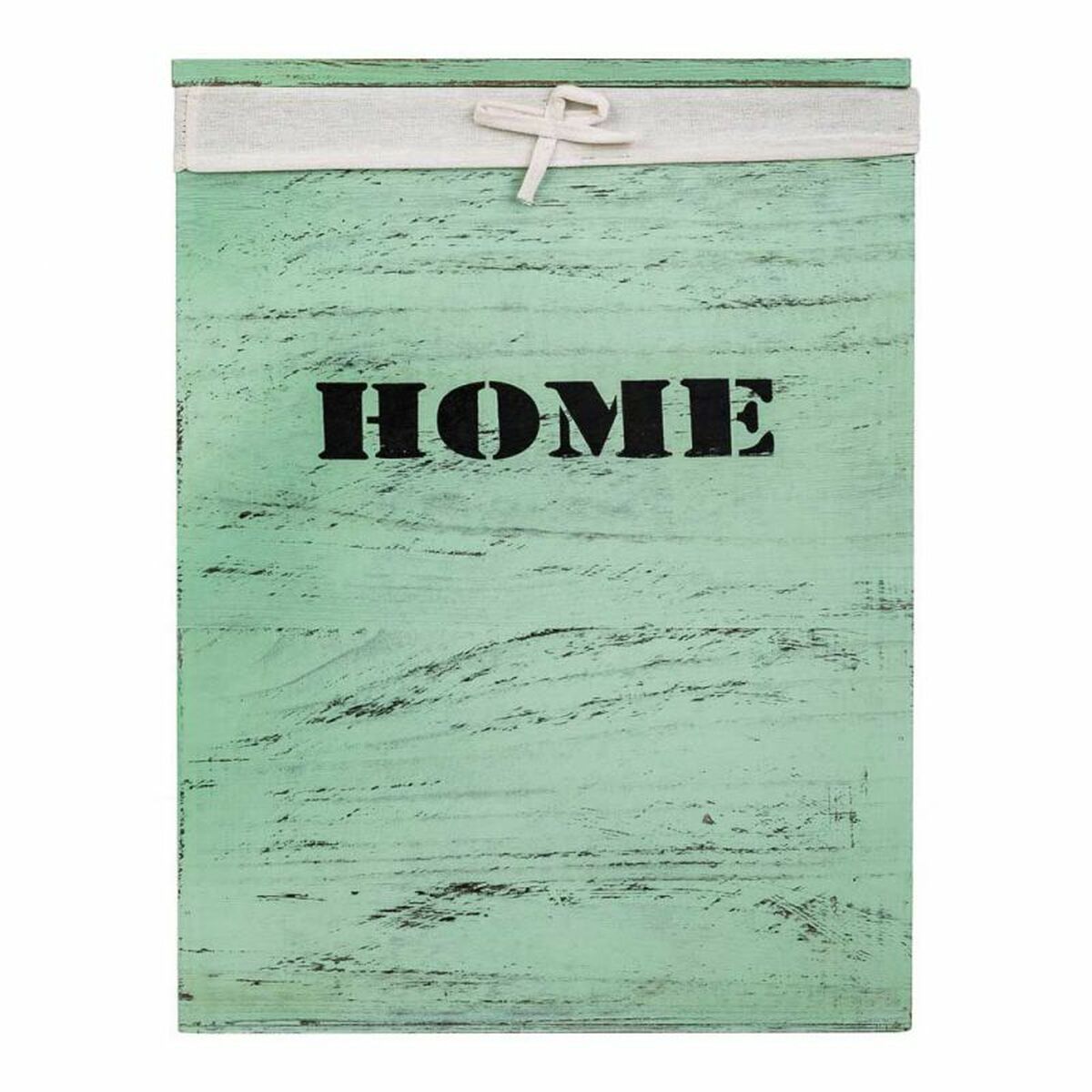 Cesto para la Ropa Sucia Alexandra House Living Verde Madera de Paulonia 30 x 54 x 40 cm 34 x 26 x 47 cm 2 Piezas