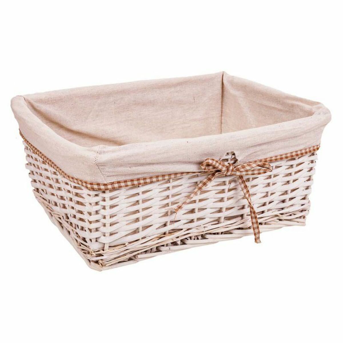 Juego de Cestos Alexandra House Living Mimbre Madera de sauce 31 x 17 x 41 cm 36 x 27 x 15 cm 31 x 22 x 14 cm 3 Piezas