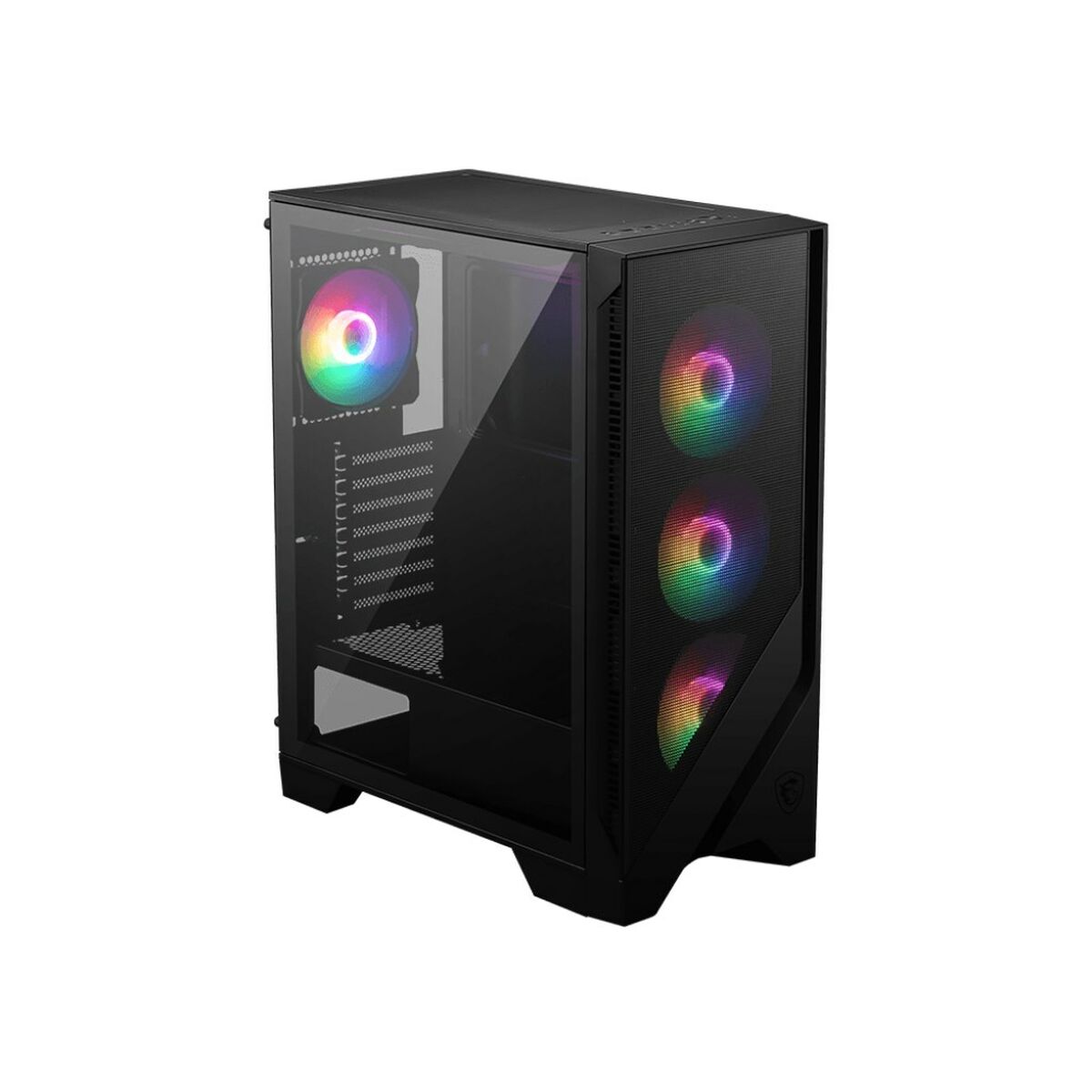 Caja Semitorre ATX MSI MAG FORGE 120A AIRFLOW Negro Transparente
