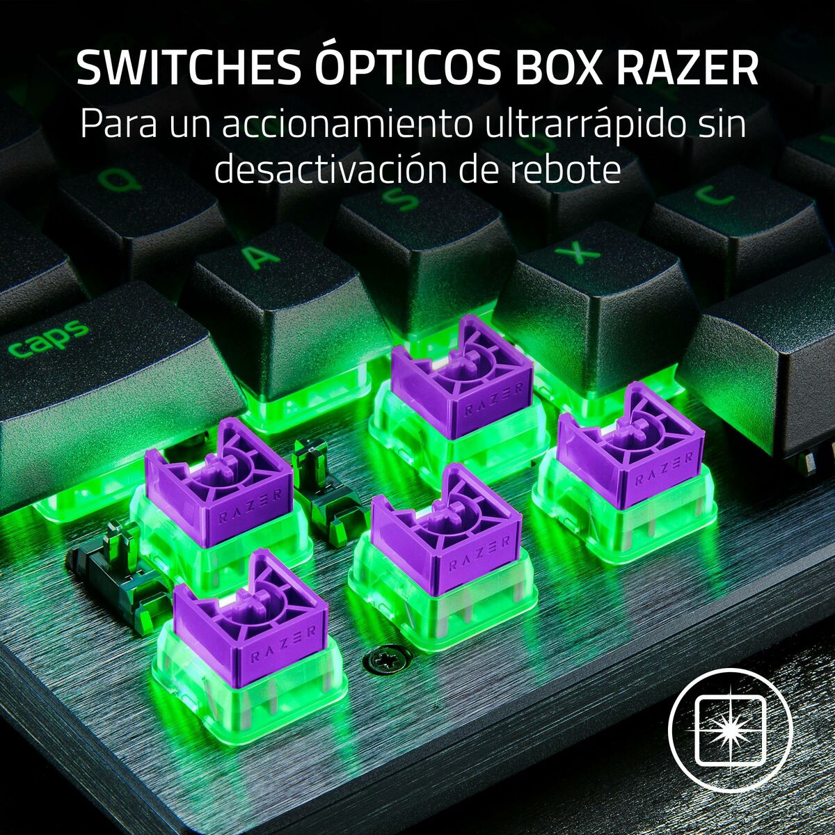 Teclado Razer Huntsman V3 X Negro