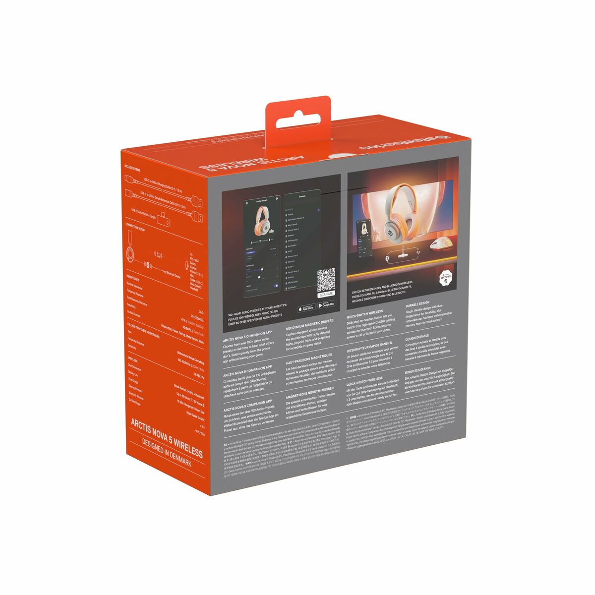 Auriculares con Micrófono Gaming SteelSeries Arctis Nova 5