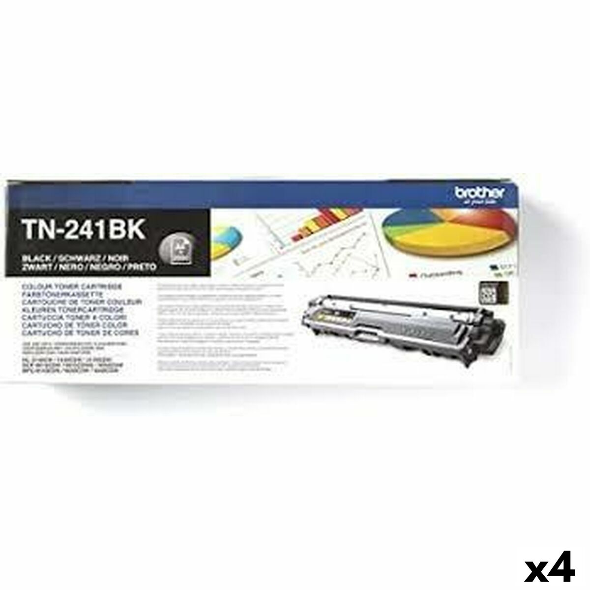Tóner Original Brother HL3140CW
HL3150CDW
DCP9020CDW
DCP91010 Negro (4 Unidades)