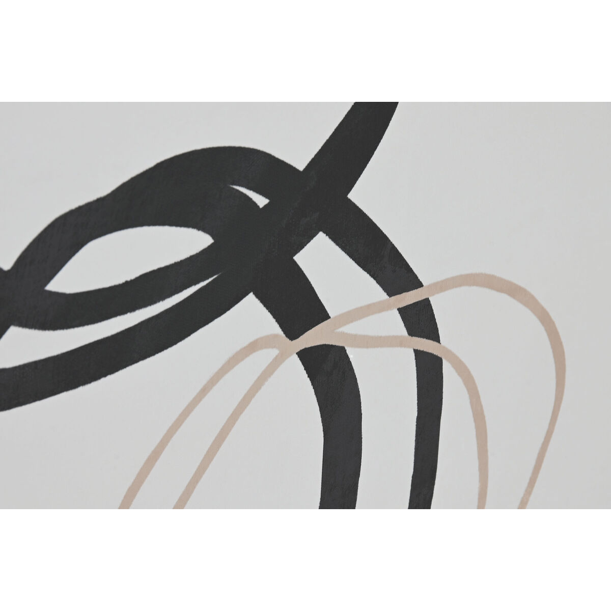 Lienzo Home ESPRIT Marrón Negro Beige Moderno Urbano 60 x 4 x 80 cm (6 Unidades)