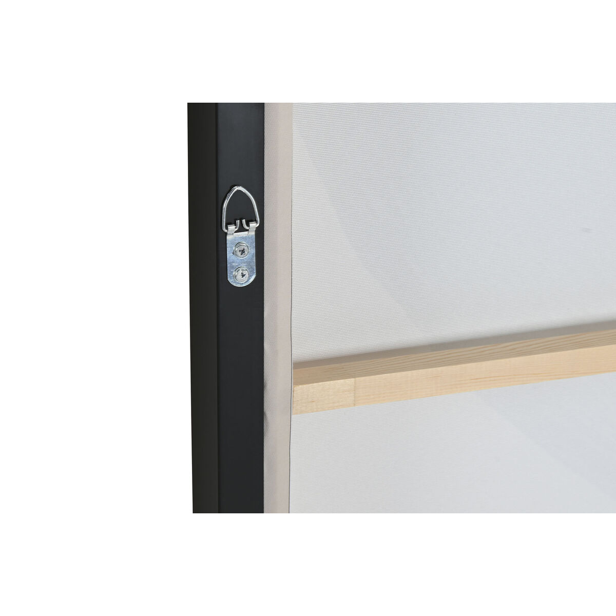 Lienzo Home ESPRIT Blanco Negro Sombrero Moderno 103 x 4,5 x 143 cm (2 Unidades)