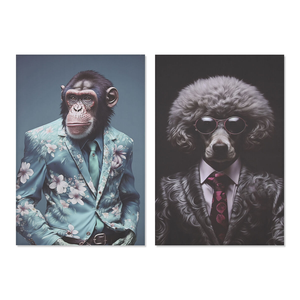 Lienzo Home ESPRIT Lienzo 80 x 3 x 120 cm