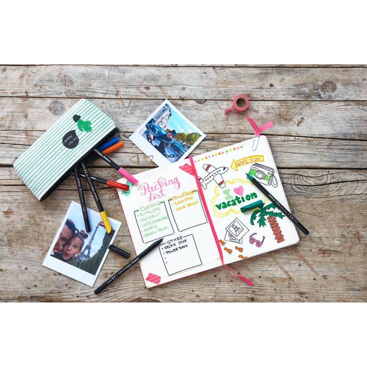 Rotuladores Edding 1200 Naranja claro (5 Unidades)