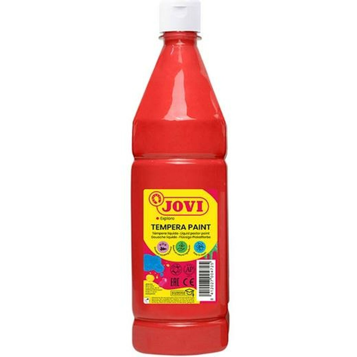 Témpera Jovi 51107 Rojo 1 L
