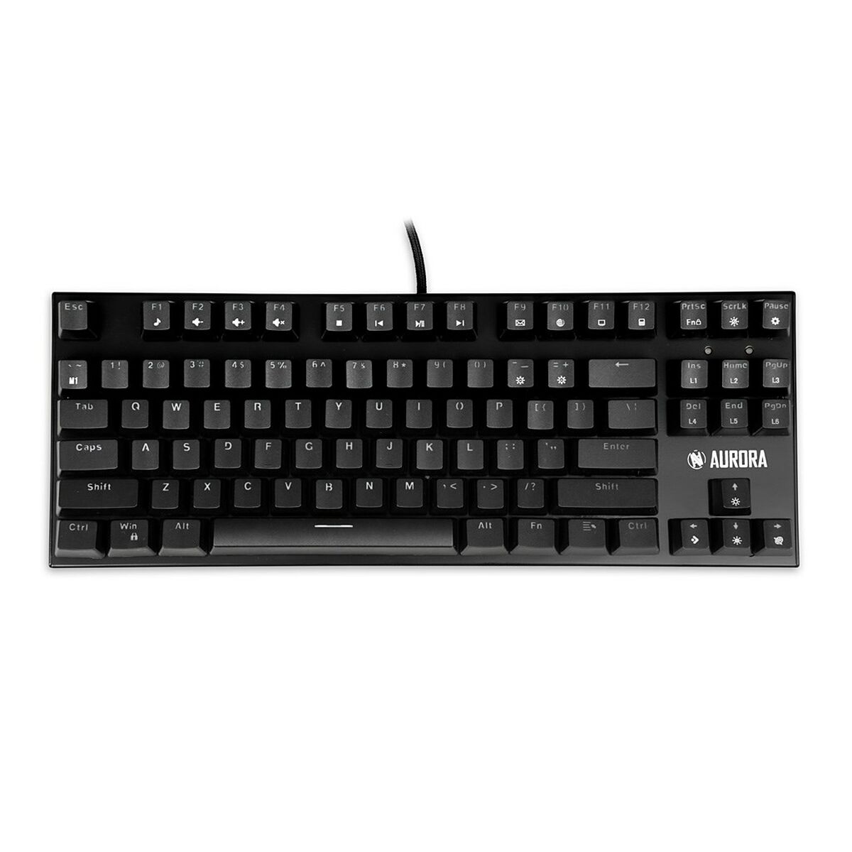 Teclado Ibox IKGMK2R Negro Multicolor QWERTY Qwerty US