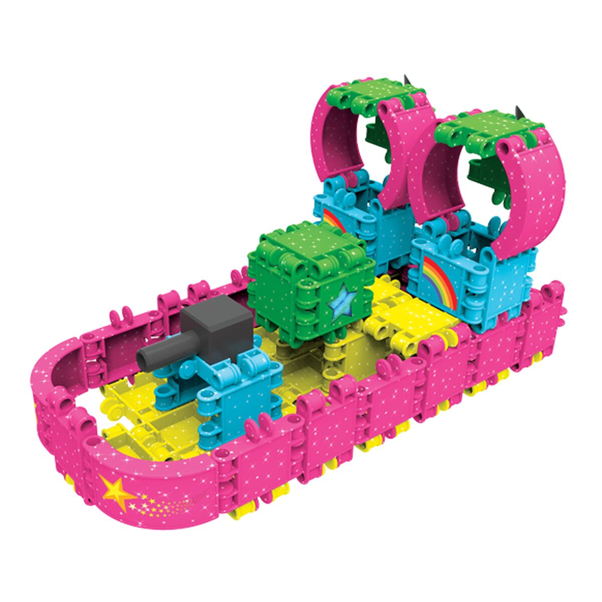 Juego de Construcción Clics CB180 Multicolor 132 Piezas