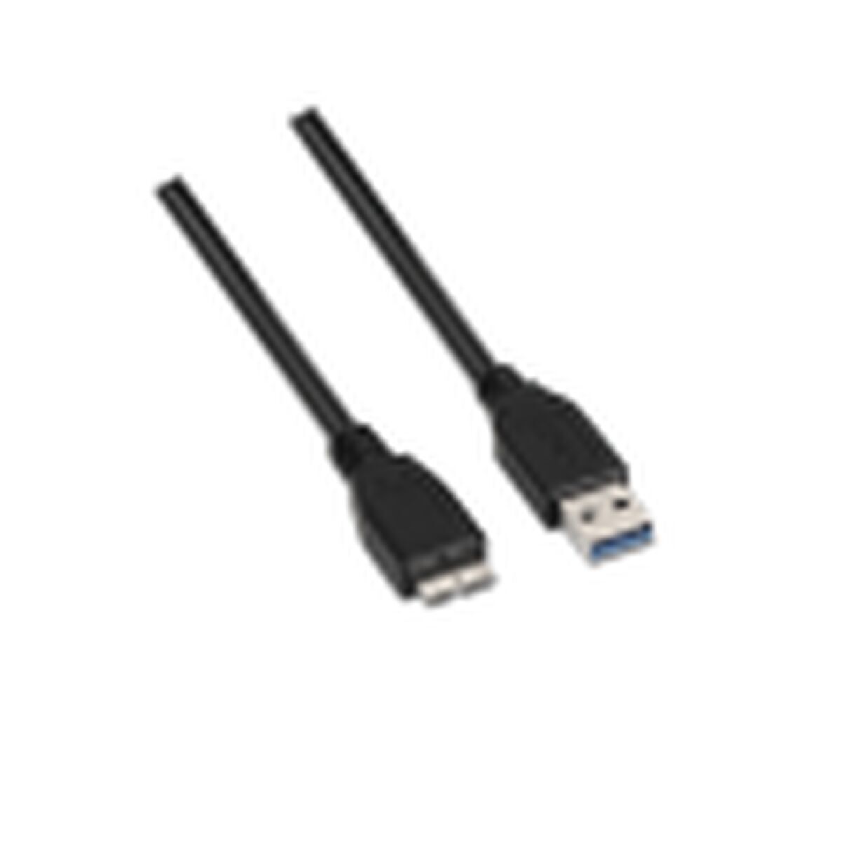 Cable USB Aisens A105-0043 Negro 1 m
