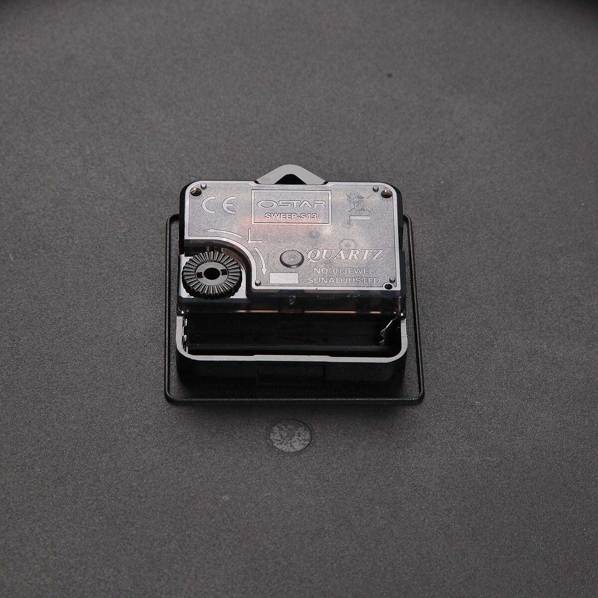 Reloj de Pared Versa Negro Plástico 4 x 30 x 30 cm