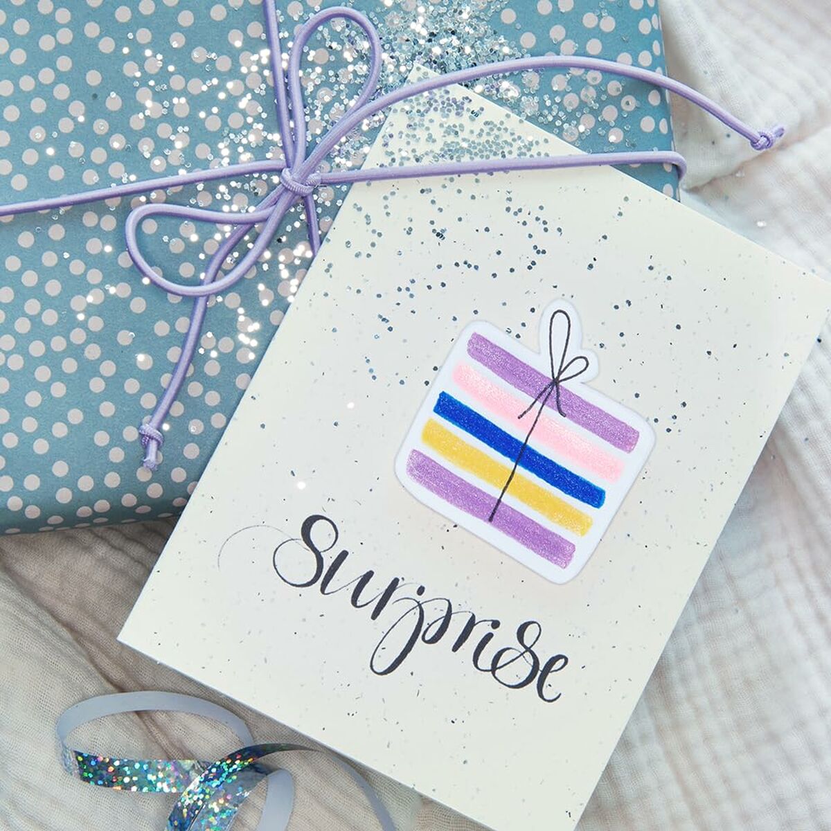 Set de Rotuladores Edding 1200 Multicolor Pastel Purpurina 4 Piezas