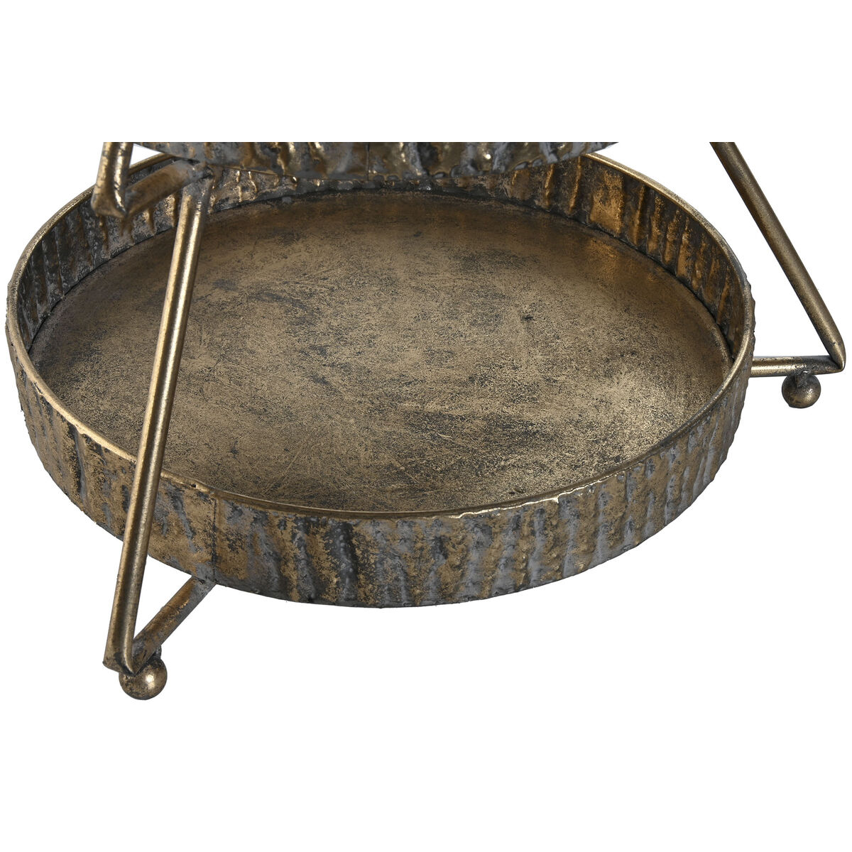 Frutero Home ESPRIT Dorado Metal 43 x 43 x 79 cm Árbol de Navidad