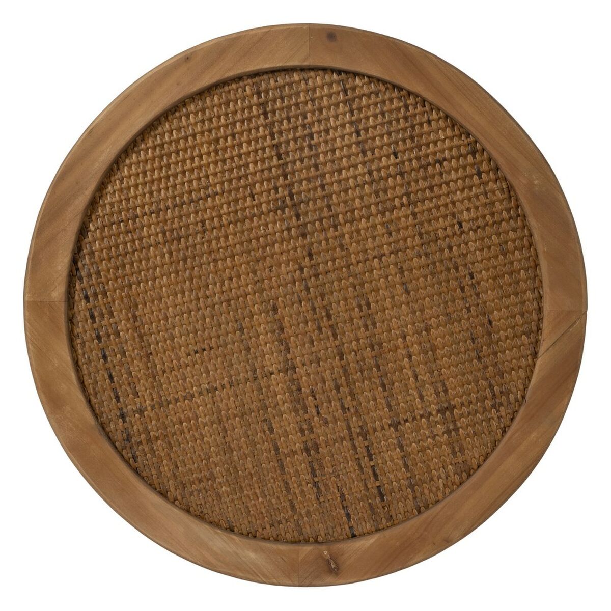 Mesita Auxiliar Negro Dorado 50 x 50 x 57 cm