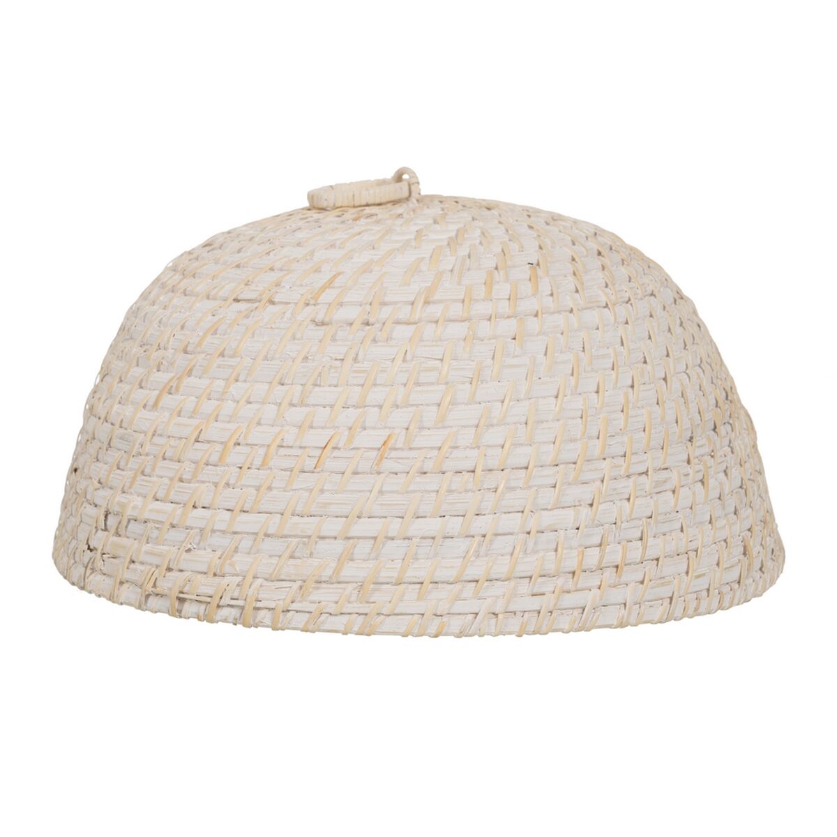 Cubreplatos Bambú Ratán 35 x 35 x 18 cm