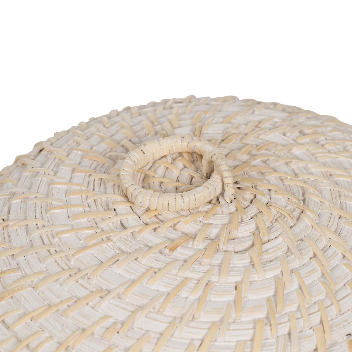 Cubreplatos Bambú Ratán 35 x 35 x 18 cm