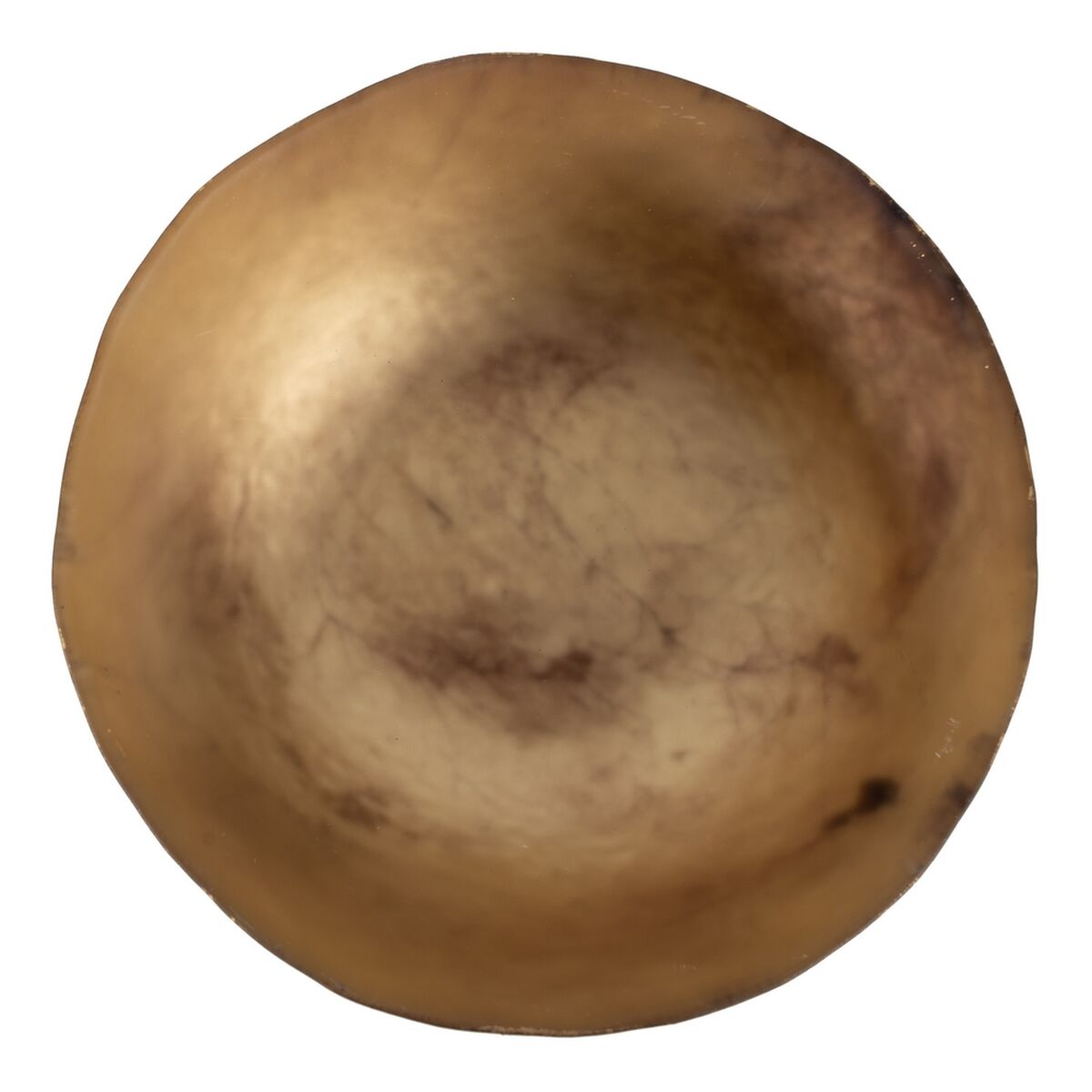 Ensaladera Marrón Negro Cristal 13 x 13 x 4,5 cm