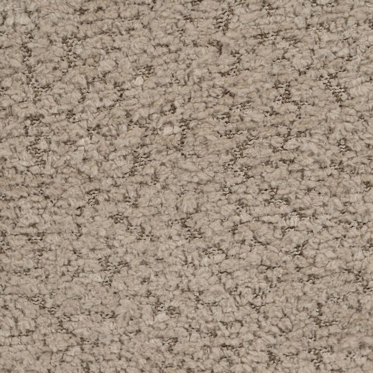 Puff Marrón Beige Madera MDF 40 x 40 x 48 cm (2 Unidades)