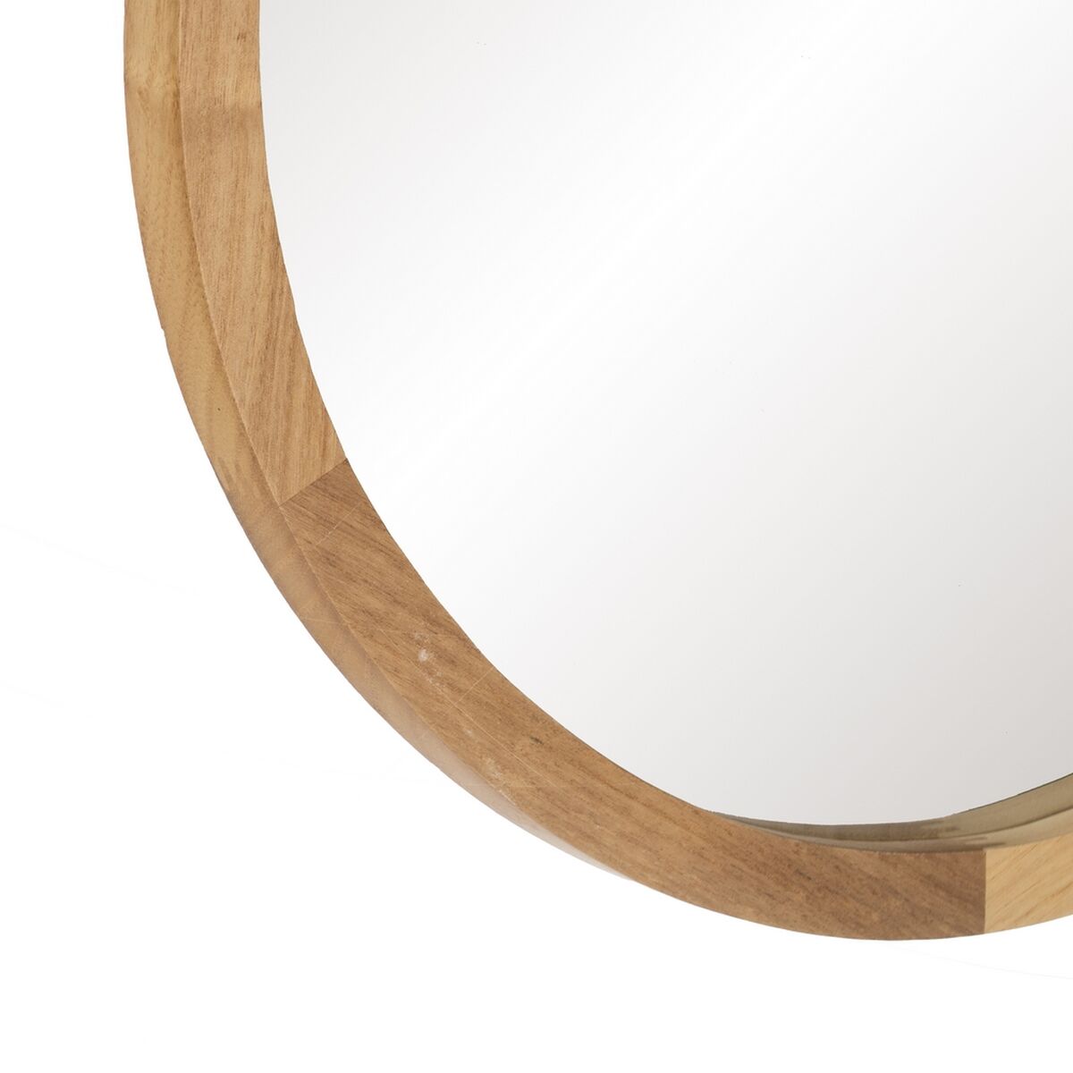 Espejo de pared Natural 60 x 4 x 60 cm