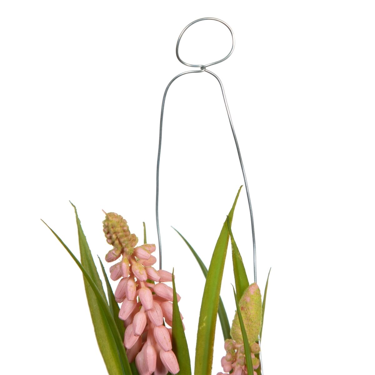 Planta Decorativa Poliéster Polietileno Hierro 7 x 7 x 18 cm