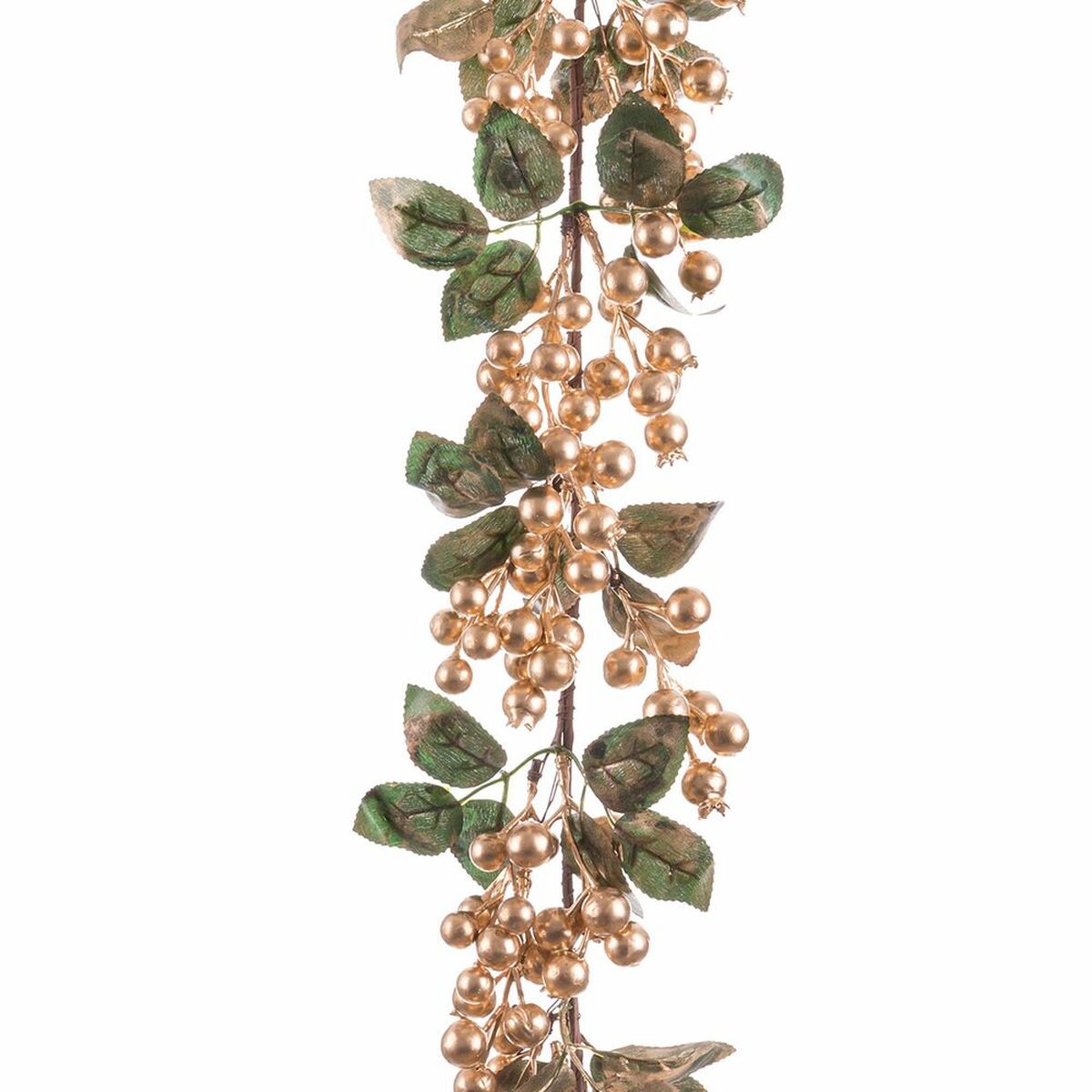 Guirnalda de Navidad Dorado Foam Tejido 15 x 15 x 130 cm