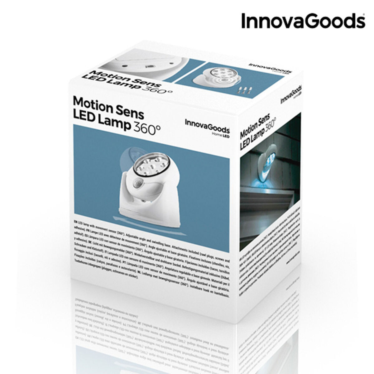 Lámpara LED con Sensor de Movimiento InnovaGoods IG117025 (Reacondicionado A)