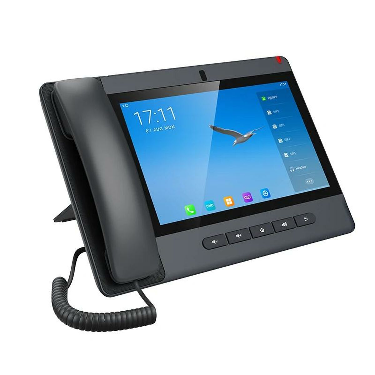 Teléfono Fijo Fanvil A320(White) Blanco Negro