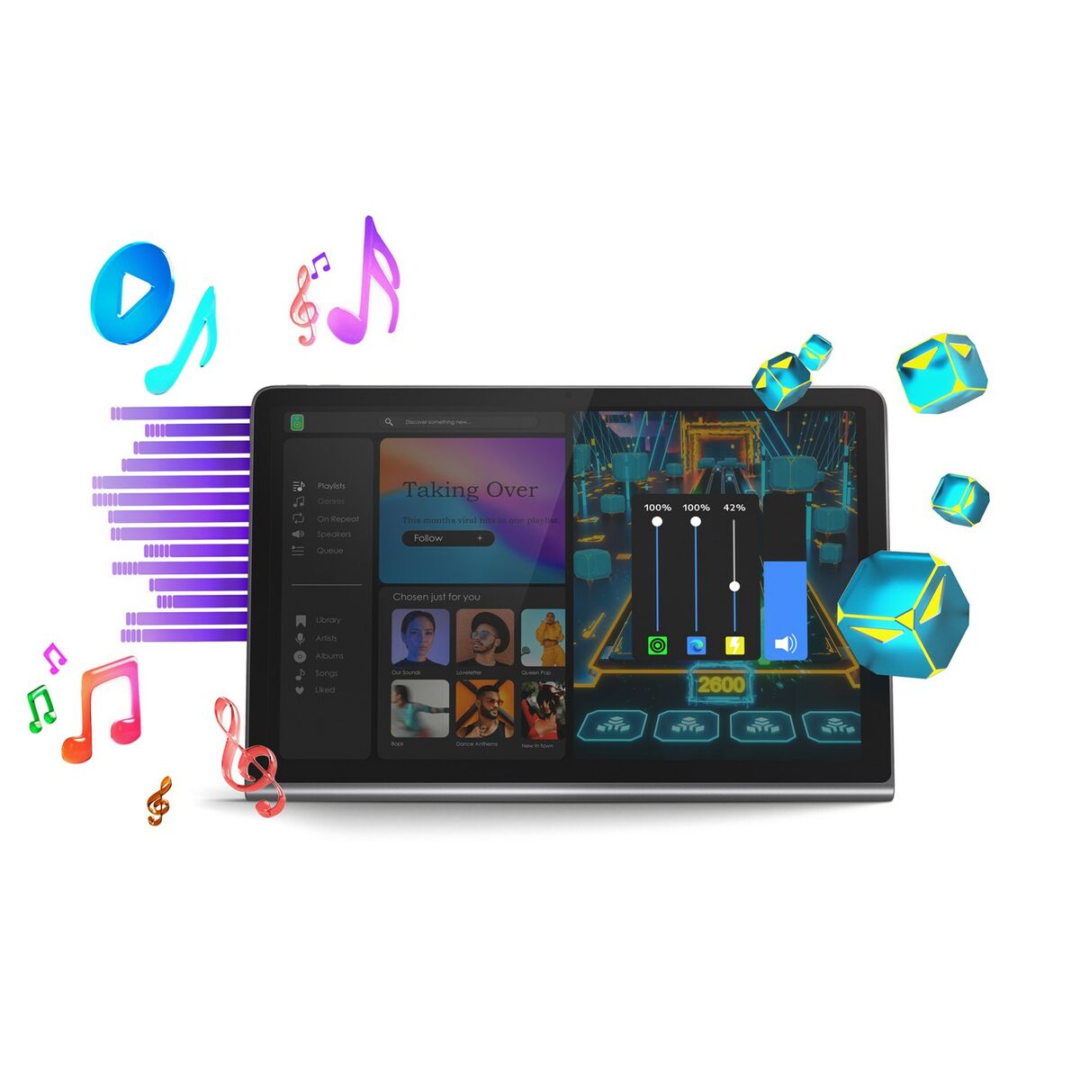 Tablet Lenovo ZADX0080PL 11,5" MediaTek Helio G99 8 GB RAM 128 GB Gris