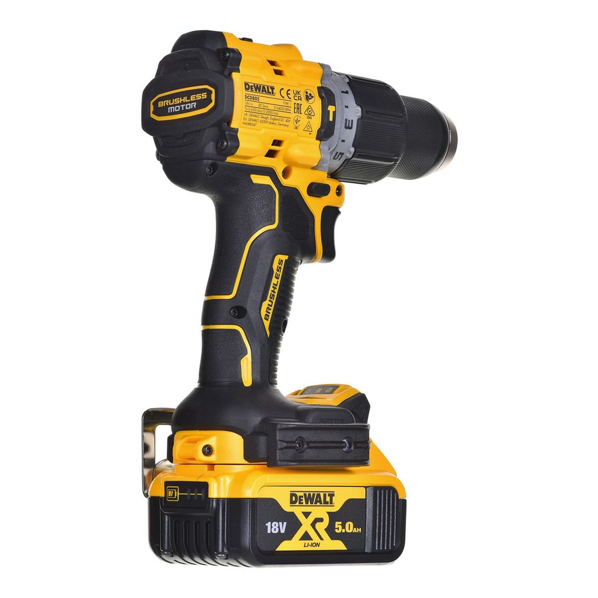 Atornillador eléctrico Dewalt DCD805P2T 90 nm